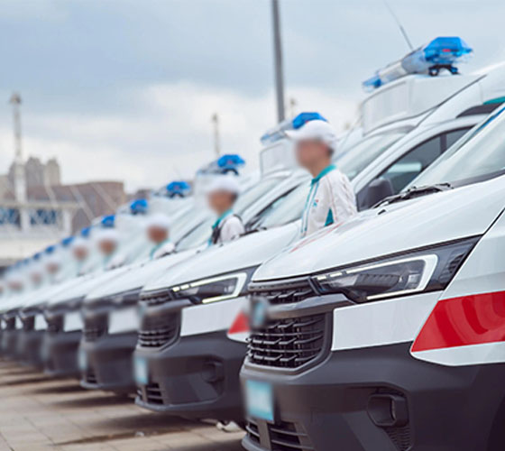 平凉服务车队展示